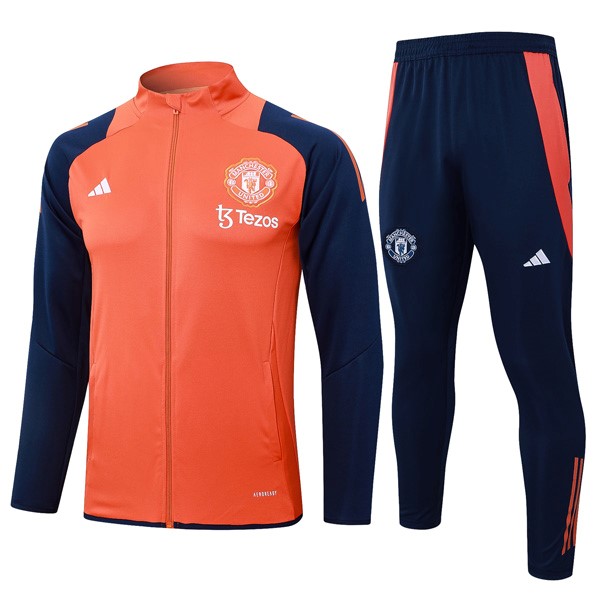 Chandal Manchester United 2024-25 Naranja 3